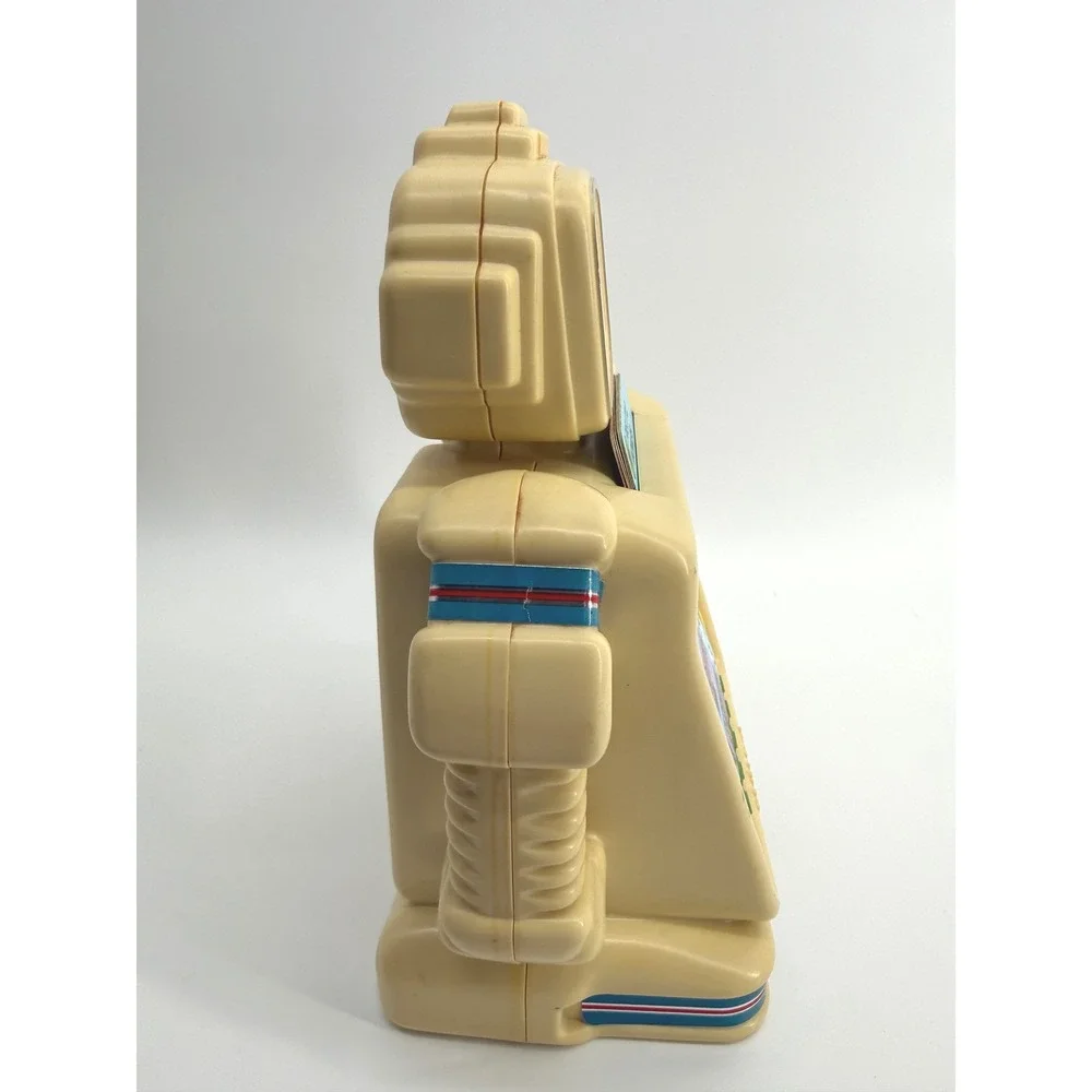 Vintage‎ 1984 Playskool Alphie II Electronic Robot Learning Toy With 7+ Cards